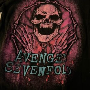 Avenge Sevenfold concert tee